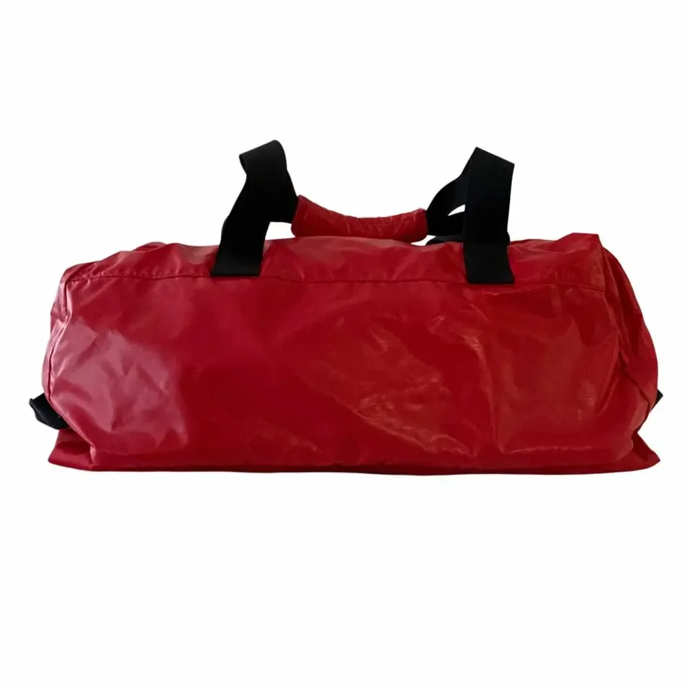 Supreme Red 3M Reflective Duffle Bag FW17 Cordura Pristine - Picture 3 of 12